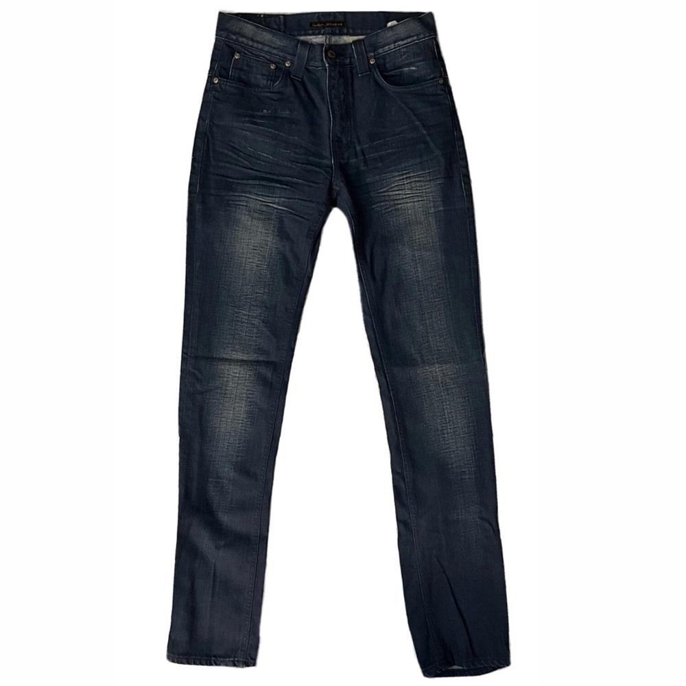 Nudie Jeans Co Dark Blue Skinny Jeans Men’s Size 31/34”
